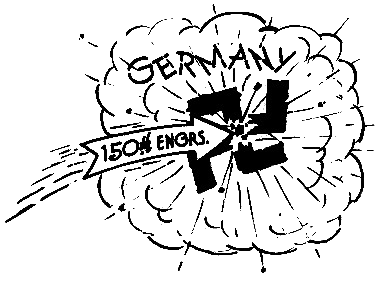 150th Nazi Exploding Drawing